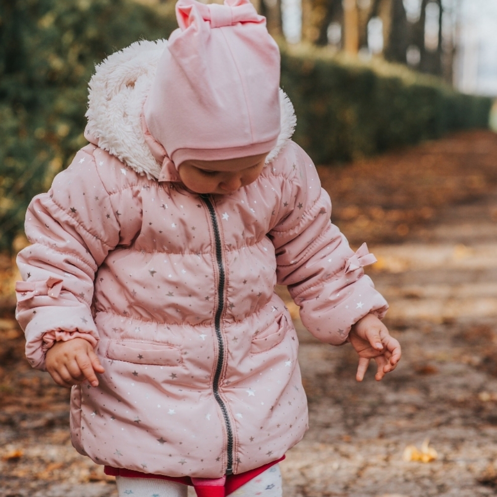 Baby Pink puffer jacket